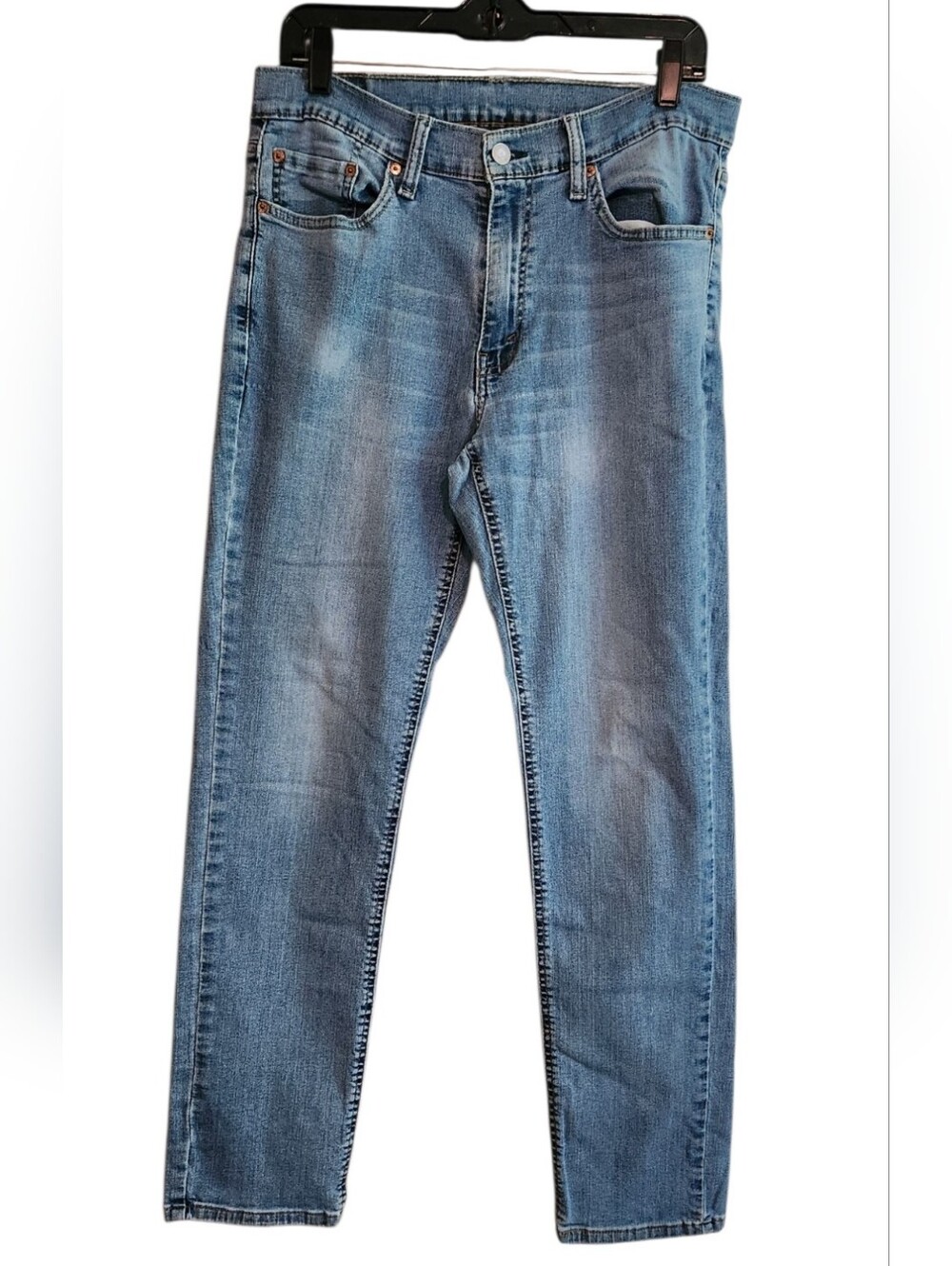Levi's 541 32x32 Light Wash Blue Slim Straight Jeans